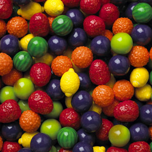 Fruit Shakers Gumballs - Bulk Gum Ball Refill
