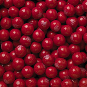 Very Cherry Bubble Gum Gumballs - Bulk Gum Ball Refill