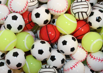 Sports Ball Mix Bouncy Balls - Superball Refill
